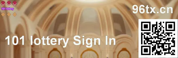 101 lottery login guidance image showing safe login flow and domain verification reminders for India users