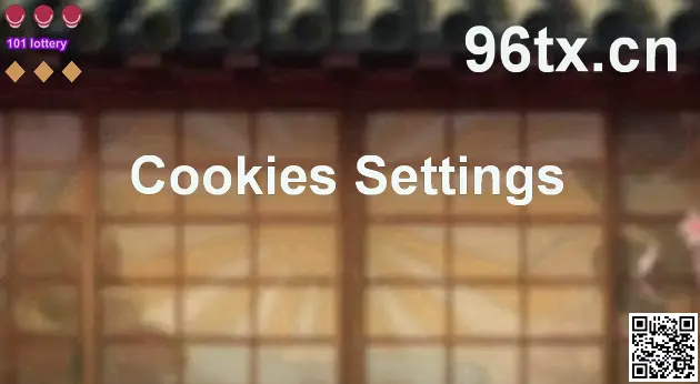 Cookies Settings safety intent overview for 101 lottery on 96tx.cn, focused on privacy, data security, and account protection (Author: Kumar Nisha)